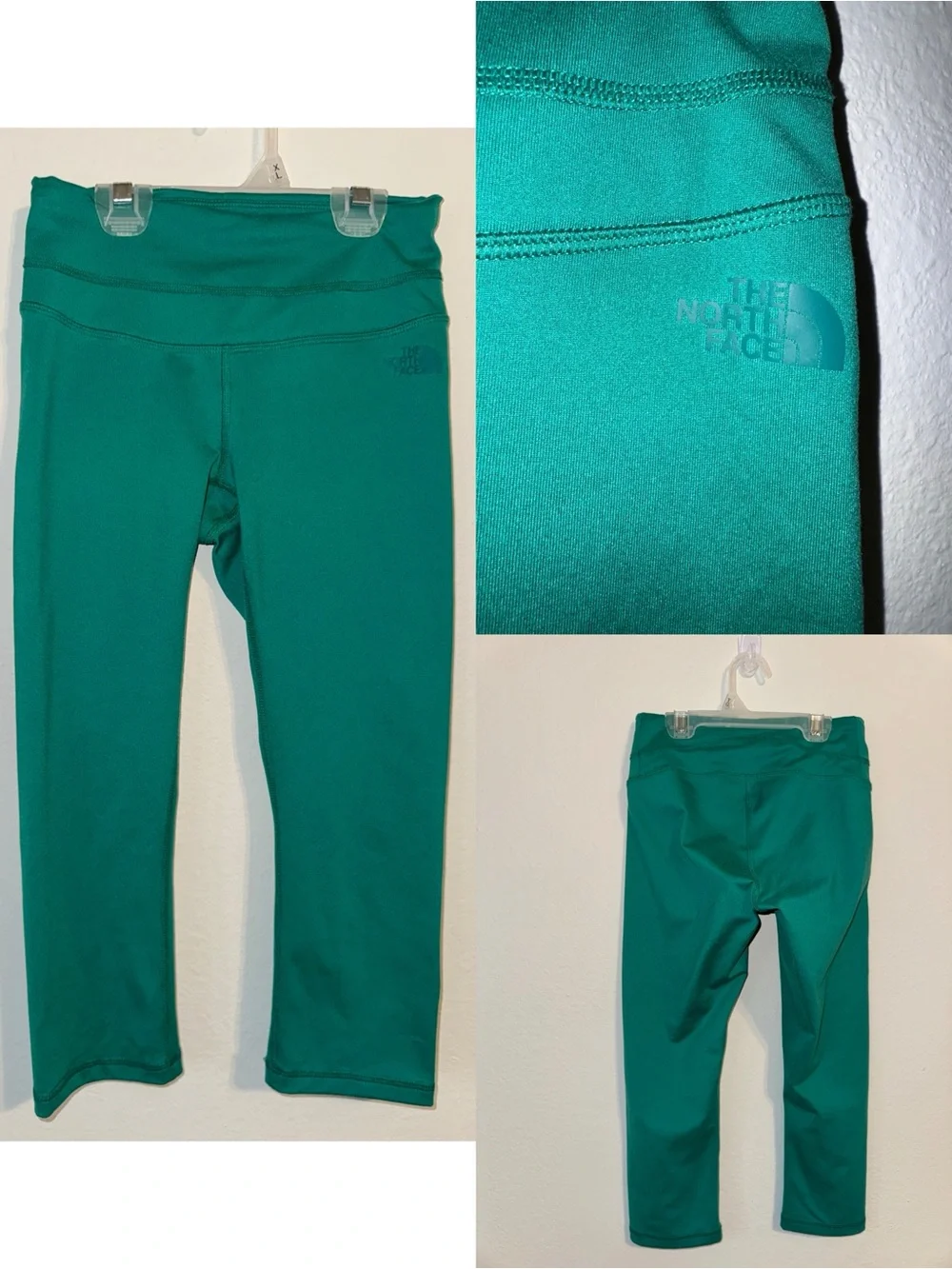 The North Face Teal Active Capri Leggings - Picture 1 of 1